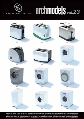 98種家用電器電子產(chǎn)品C4D模型資源庫(kù)